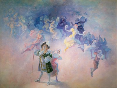Komödie, aus dem Salon Cheret von Jules Cheret